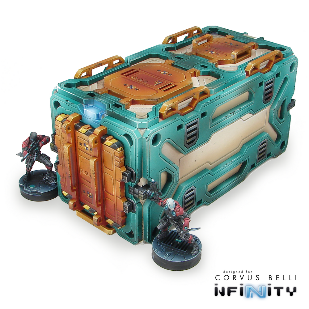 Infinity the Game terrain Cosmica Containers MDF Acrylic Scatter ...
