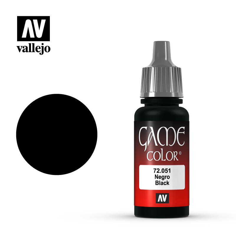 Vallejo Game Colour: Black
