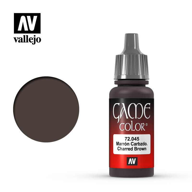 Vallejo Game Colour: Charred Brown