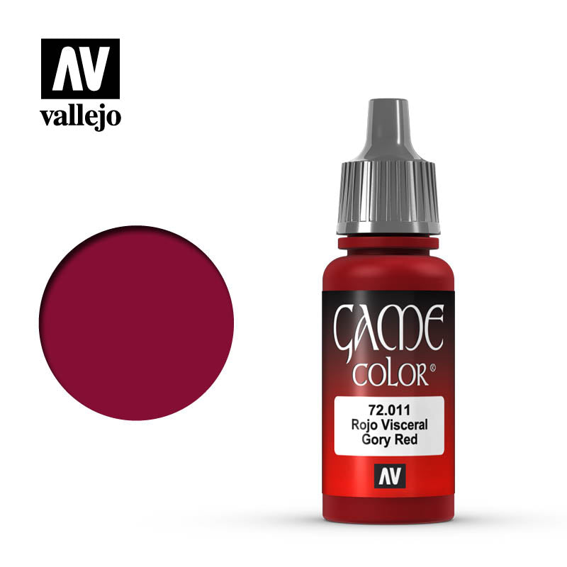 Vallejo Game Colour: Gory Red