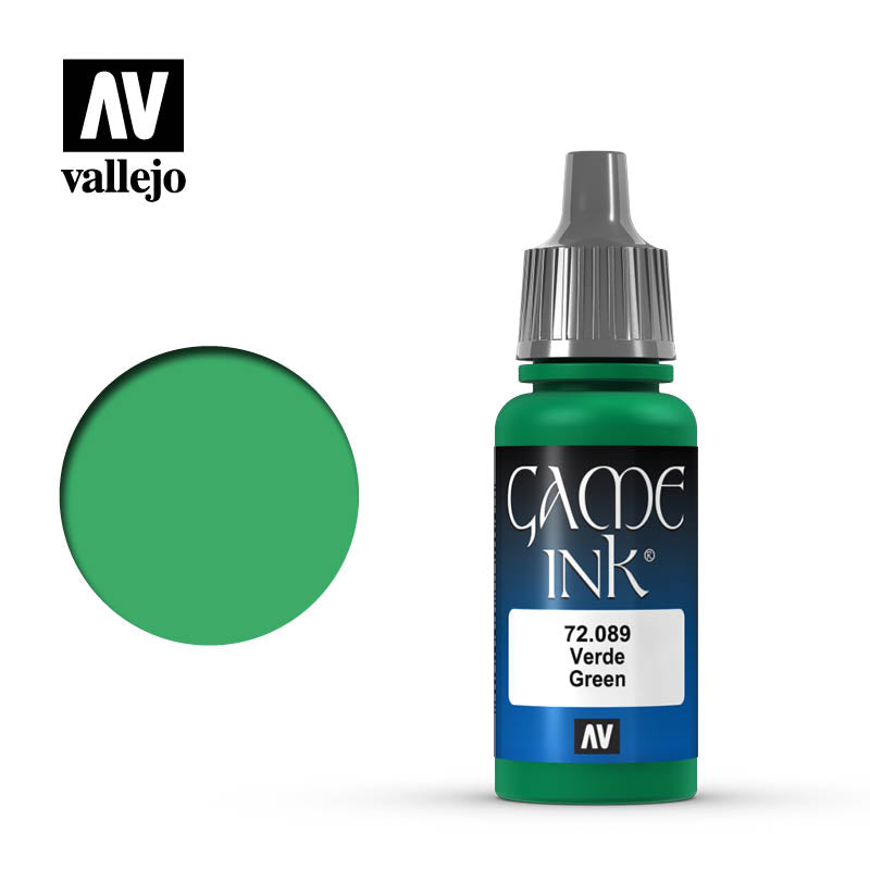 Vallejo Game Colour: Green Ink