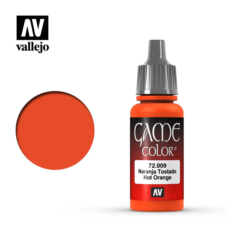 Vallejo Game Colour: Hot Orange