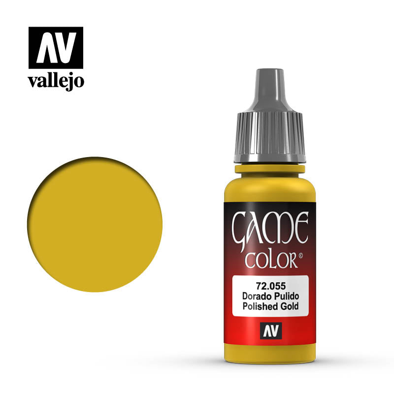 Vallejo Game Colour: Polished Gold