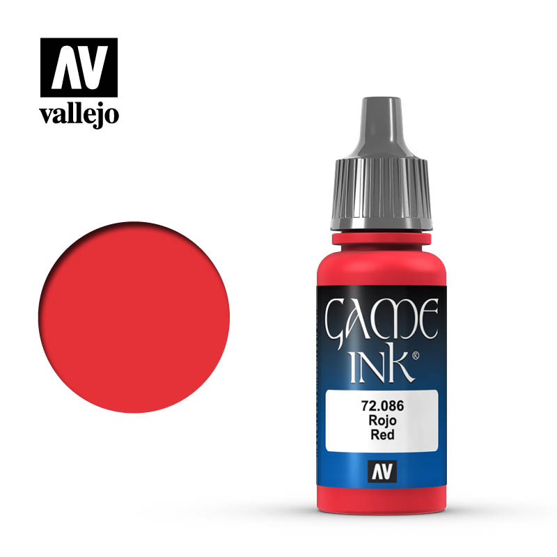 Vallejo Game Colour: Red Ink