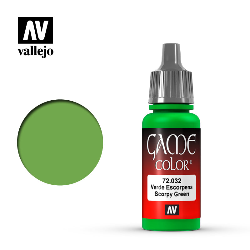 Vallejo Game Colour: Scorpy Green