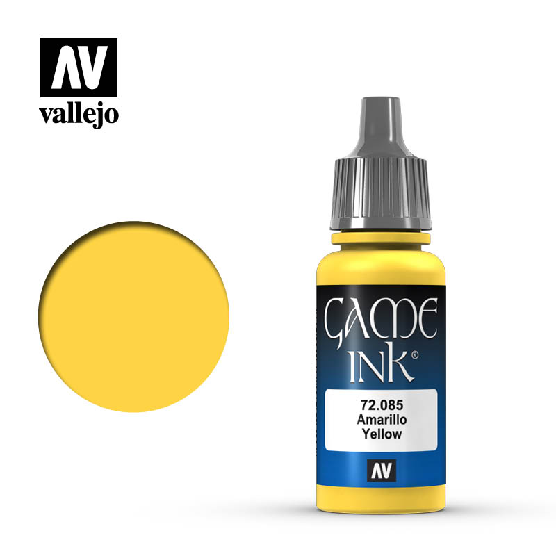 Vallejo Game Colour: Yellow Ink