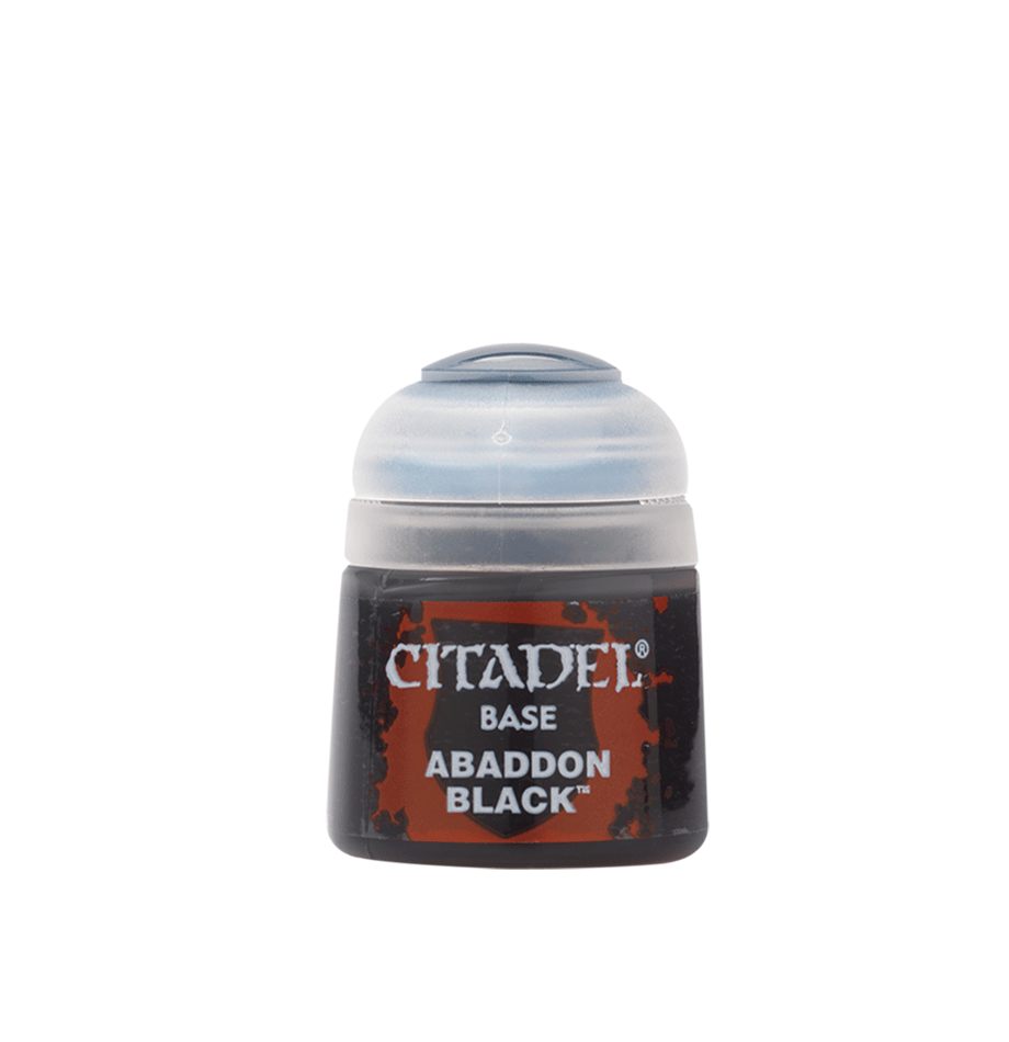 Citadel Airbrush Paint: Abaddon Black (12ml)