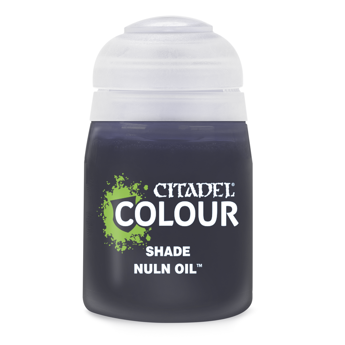 Pintura de sombra Citadel: aceite Nuln (18 ml)