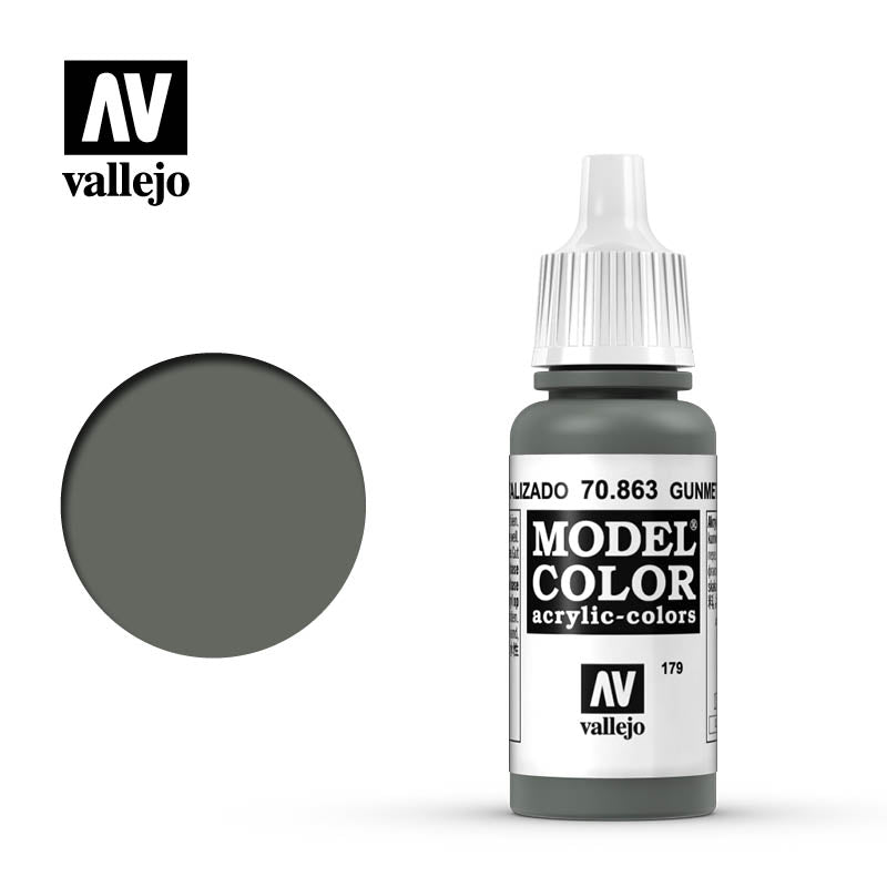 Vallejo Model Colour: Gunmetal Grey