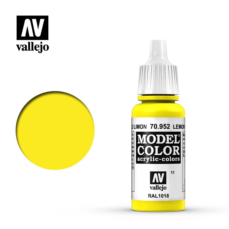 Vallejo Model Colour: Lemon Yellow