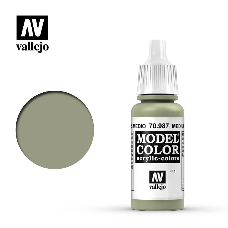 Vallejo Model Colour: Medium Grey