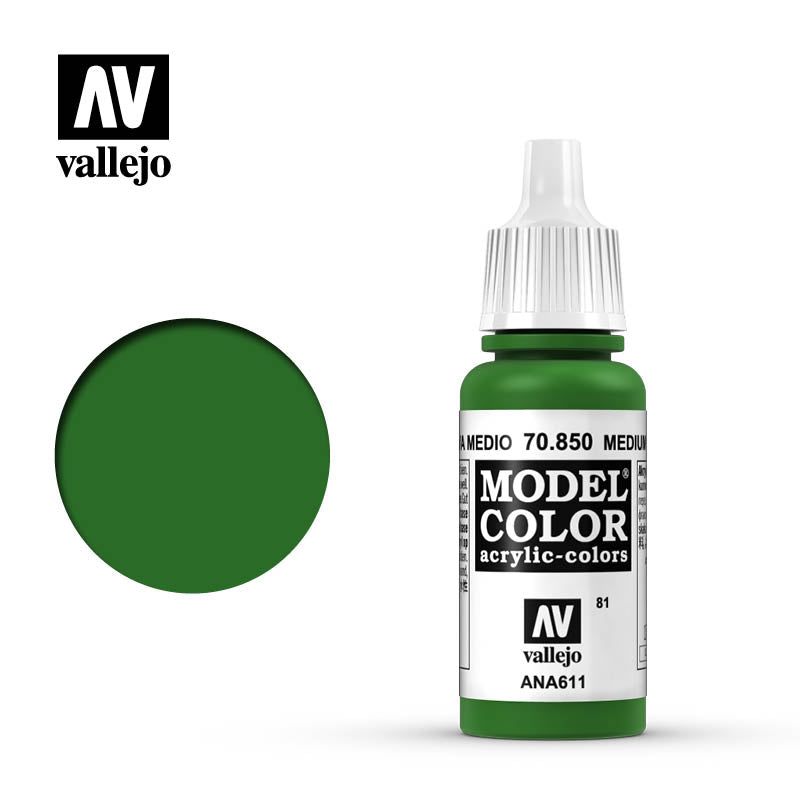 Modelo Vallejo Color: Oliva Medio