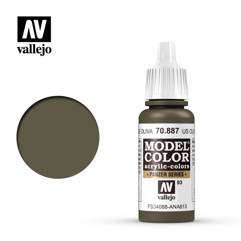 Vallejo Model Colour: US Olive Drab