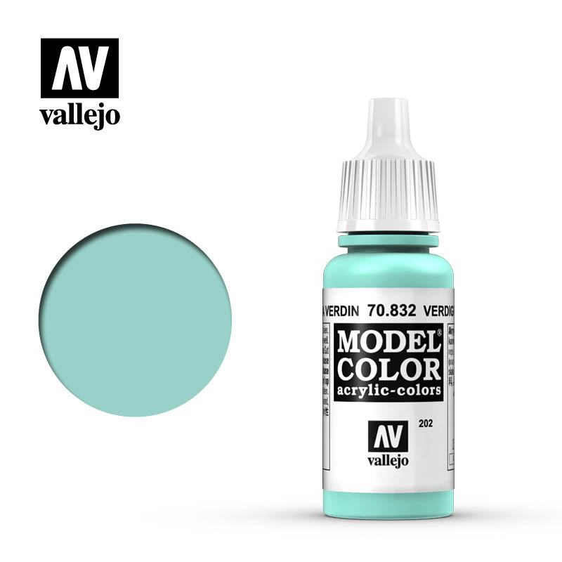 Modelo Vallejo Color: Verdigris Glaze