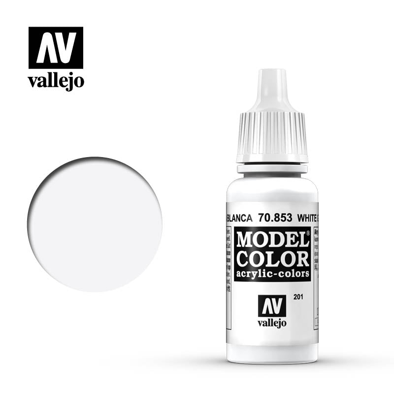 Modelo Vallejo Color: Blanco Esmaltado