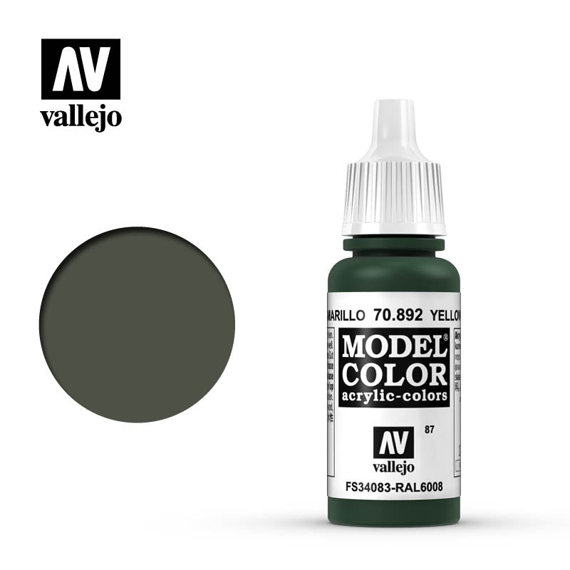 Vallejo Model Colour: Yellow Olive