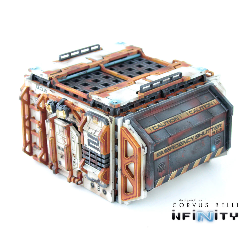 Infinity the Game terrain Cosmica Small Hallway Building – Warsenal