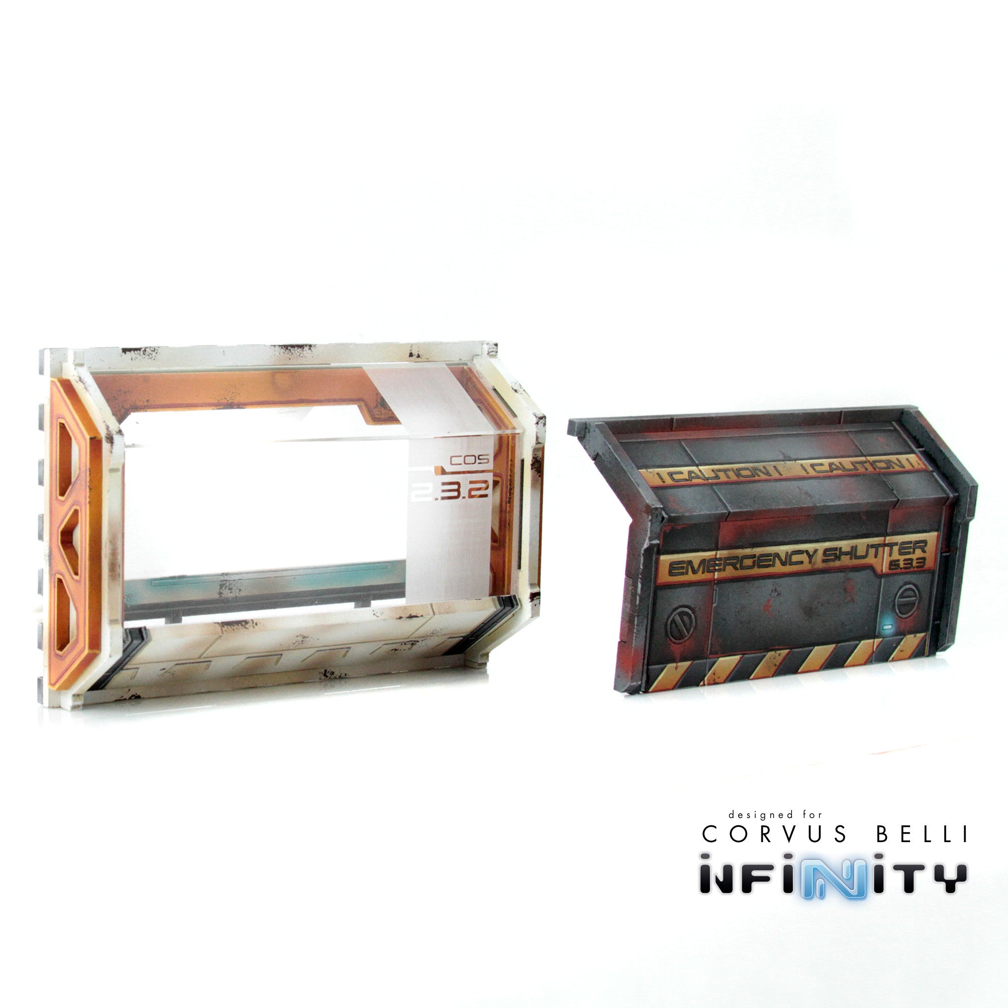 Infinity the Game terrain Cosmica Small Hallway Facade – Warsenal